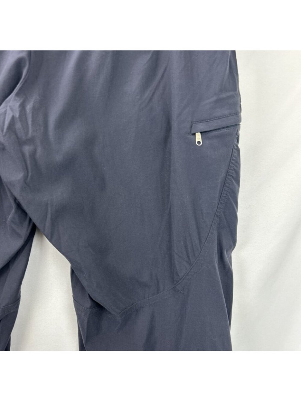 Vintage Patagonia Wind Shield Pants Mens XL Blue Softshell Outdoor Hiking - Picture 15 of 16